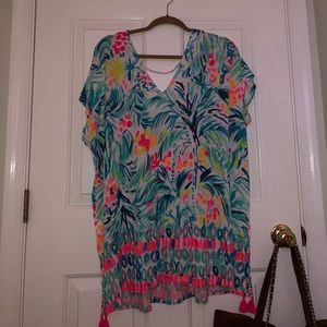 NWT seagate coverup serene blue size L/XL